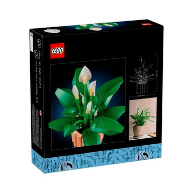 LEGO BOTANICALS PEACE LILY FLOWER 11504 - 6
