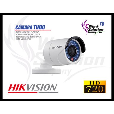 KIT 2 CÁMARA SEGURIDAD HIKVISION EXTERIOR HD 720P + DISCO 1 TB - 4