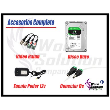 KIT 2 CÁMARA SEGURIDAD HIKVISION FULL HD 2 AUDIO INCORPORADO LITE 1 TB - 5
