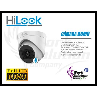 KIT 2 CÁMARA SEGURIDAD HILOOK FULL HD 2 CON AUDIO + DISCO 1 TB - 3