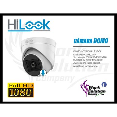 KIT 2 CÁMARA SEGURIDAD HILOOK FULL HD 2 CON AUDIO + DISCO 1 TB - 3