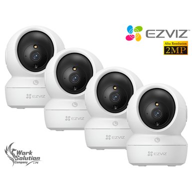 KIT 4 CÁMARA SEGURIDAD EZVIZ H6C PRO FULL HD 2MP AUDIO BIDIRECCIONAL BOTÓN LLAMADA DETECCIÓN PERSONAS - 1