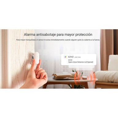 SENSOR DE CONTACTO EZVIZ T2C VENTANAS Y PUERTAS - 4