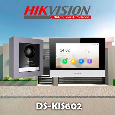 KIT VIDEOPORTERO IP HIKVISION DS-KIS602 CÁMARA 2MP APP LLAMADA 2 ANEXOS - 2