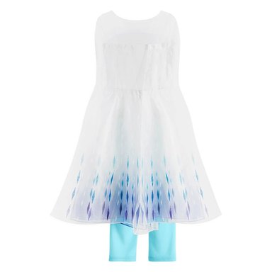 DISFRAZ NIÑA DISNEY STORE FROZEN 2 DELUXE REINA ELSA - 2
