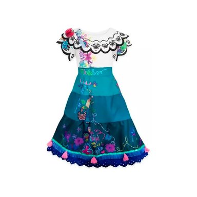 DISFRAZ LARGO NIÑA DISNEY STORE MULTICOLOR ENCANTO VESTIDO MIRABEL - 2