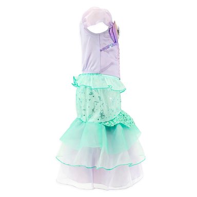 DISFRAZ NIÑA DISNEY STORE LILA ARIEL LA SIRENITA PRINCESA - 3