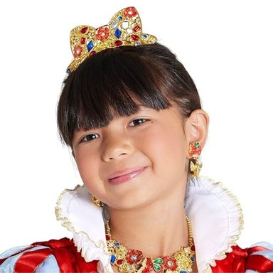SET DE JOYAS DISFRAZ NIÑAS PRINCESA BLANCA NIEVES DISNEY STORE - 2