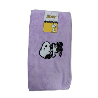 TRIPACK TOALLAS DE MANO SNOOPY CELESTE + LILA + ROSADO - 2