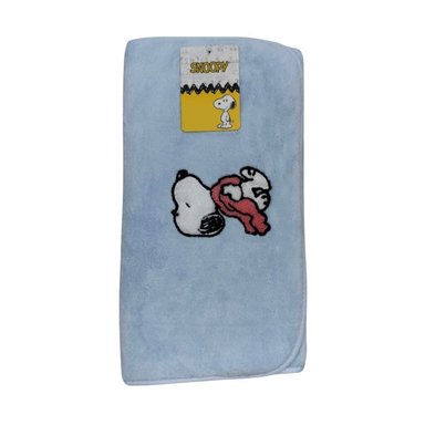 TRIPACK TOALLAS DE MANO SNOOPY CELESTE + LILA + ROSADO - 4