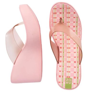 SANDALIAS MUJER PLATAFORMA ZAXY ROSADO - 2