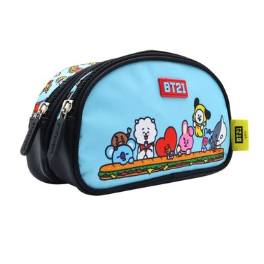 PACK ESCOLAR MOCHILA BT21 CELESTE OFICIO - 6