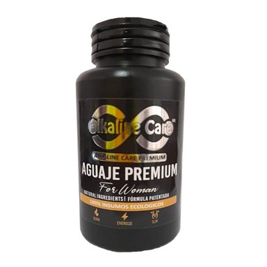 CÁPSULAS ALKALINE CARE COLÁGENO HIDROLIZADO 300G + AGUAJE 100 UNIDADES - 3