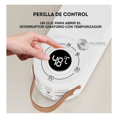 SECADOR DE CALZADOS MULTIUSOS ELÉCTRICO CON TEMPORIZADOR PORTÁTIL - 4