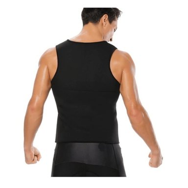 CHALECO REDUCTOR EFECTO TÉRMICO PARA VARÓN CHALECO SAUNA PARA ENTRENAR - 2