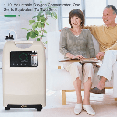 CONCENTRADOR DE OXIGENO OLIVE 10 LITROS + NEBULIZADOR - 2
