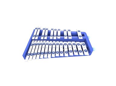 XILOFONO CROMATICO VENTURI AZUL - 2