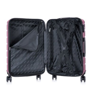 MALETAS DE VIAJE BIPACK TREND ROSADO - TRBR - 3