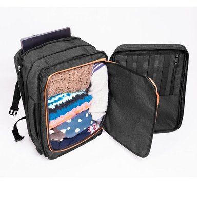 MOCHILA DUKAP INDIGO NEGRO VIAJERA MOIN - 5