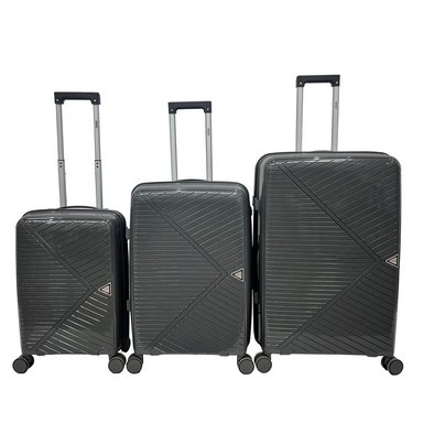 MALETAS DE VIAJE SET DE 3 TOKYO GRIS OSCURO PP - 2