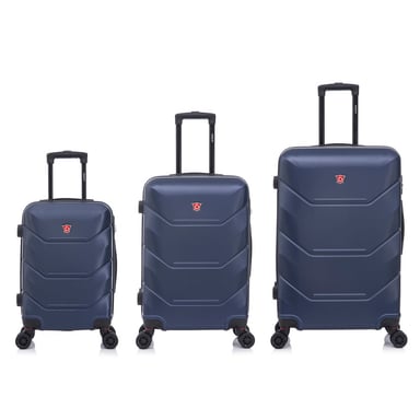 MALETAS DE VIAJE SET DE 3 ZONIX AZUL MARINO - 2