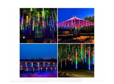 LUCES DE NAVIDAD MODELO METEORITO MULTICOLOR DE CALIDAD - 1