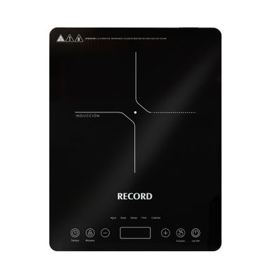 COCINA DE INDUCCIÓN RECORD 1 HORNILLA NEGRO - 1