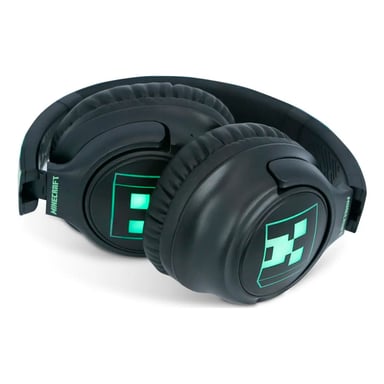 AUDIFONOS BLUETOOTH MINECRAFT CON LUCES LED RGB - 3
