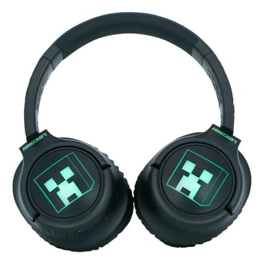 AUDIFONOS BLUETOOTH MINECRAFT CON LUCES LED RGB - 5