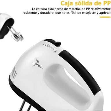 BATIDOR A MANO ELECTRICA 7 VELOCIDADES - 5