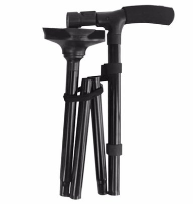 BASTÓN PLEGABLE ORTOPÉDICO CON LUZ LED - 2