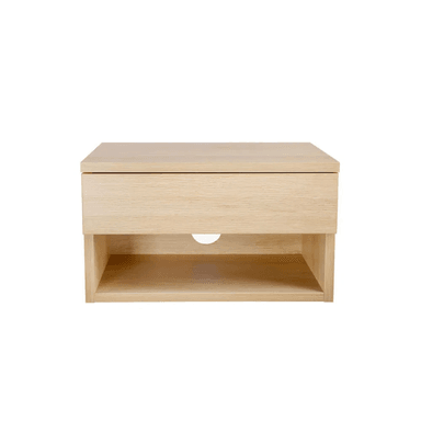 VELADOR TU MESITA FLOTANTE CONTEMPORÁNEO DANÉS 40CM NATURAL - 2