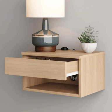 VELADOR TU MESITA FLOTANTE CONTEMPORÁNEO DANÉS 40CM NATURAL - 4