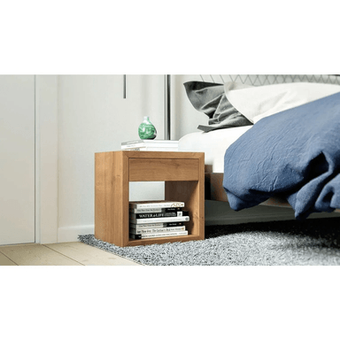 VELADOR TU MESITA FLOTANTE CONTEMPORÁNEO RABANE 39CM MARRÓN - 2