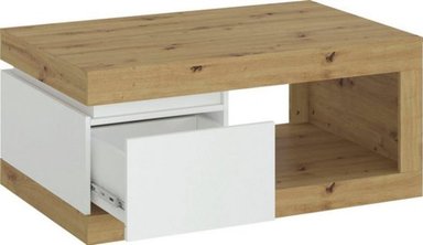MESA DE CENTRO TU MESITA MODERNA DAILA 110CM BLANCO - 2