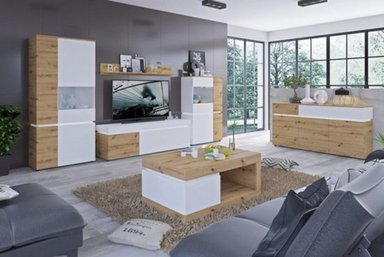 MESA DE CENTRO TU MESITA MODERNA DAILA 110CM BLANCO - 4