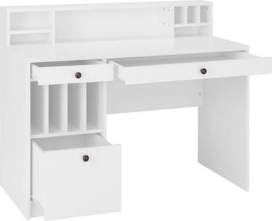 ESCRITORIO MODERNO TU MESITA DICKENS 120 CM X 55 CM BLANCO - 2