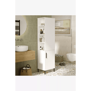 MUEBLE BAÑO TU MESITA FELIX BLANCO 2 PUERTAS - 2
