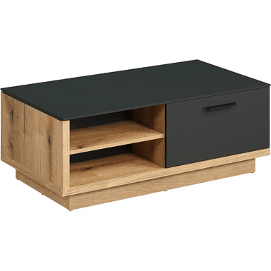 MESA DE CENTRO TU MESITA MERLINA MODERNA NEGRO DUNA - 4