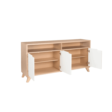 APARADOR TU MESITA MALASIA MELAMINA 18MM 4 PUERTAS MODERNO - 2