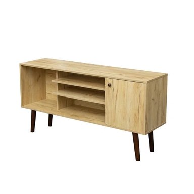 MESA DE TV CLÁSICA 55' TU MESITA MELAMINA 18MM COLOR DUNA 1 PUERTA - 3