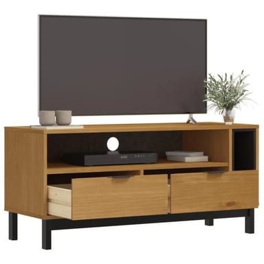 MUEBLE PARA TV ANTONY COLOR HAYA 2 CAJONES TU MESITA - 2