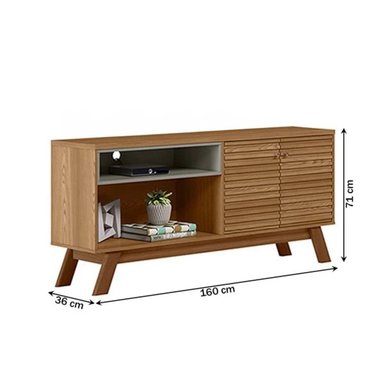 MESA DE TV MULTIUSOS NICO COLOR DUNA TU MESITA - 3