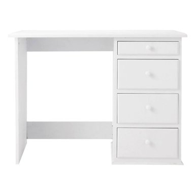 ESCRITORIO BELANOVA BLANCO 4 CAJONES 105 CM - 4