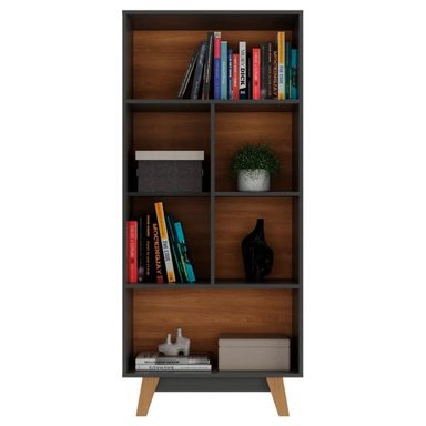 LIBRERO MULTIUSOS SEÚL COLOR NEGRO 1 PUERTA TU MESITA - 2
