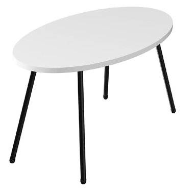 MESA CLÁSICA DE CENTRO TU MESITA ROMINA COLOR BLANCO - 2