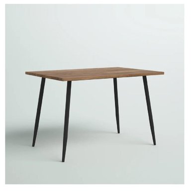 MESA DE COMEDOR PRÁCTICA TU MESITA MERCURY COLOR MARRÓN - 3