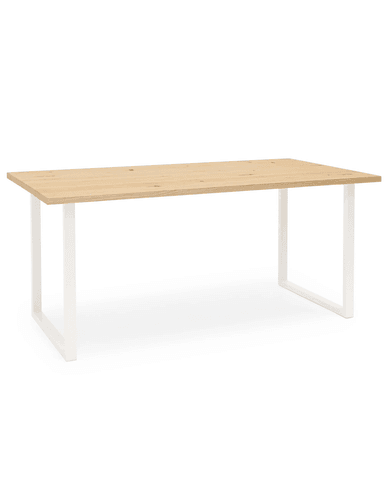 MESA DE COMEDOR RULI MARRÓN PASTEL 140CM - 5