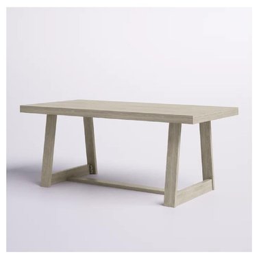 MESA DE COMEDOR CLÁSICA TU MESITA COLLINS COLOR GRIS - 3