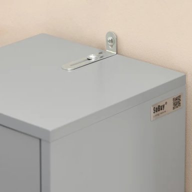 MUEBLE AUXILIAR DE BAÑO ROSSY COLOR GRIS TU MESITA - 5